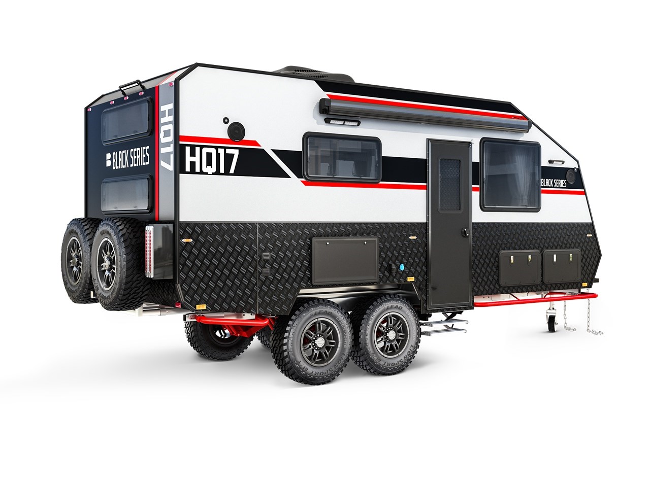 blackserieshq17越野拖挂房车_黑系房车房车最新报价_车型图片_参数